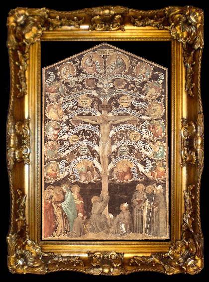 framed  GADDI, Taddeo Allegory of the Cross sg, ta009-2